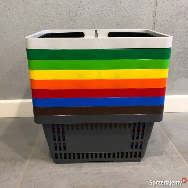 KOSZYK SKLEPOWY plastikowy koszyki sklepowe na Ostrołęka sprzedam