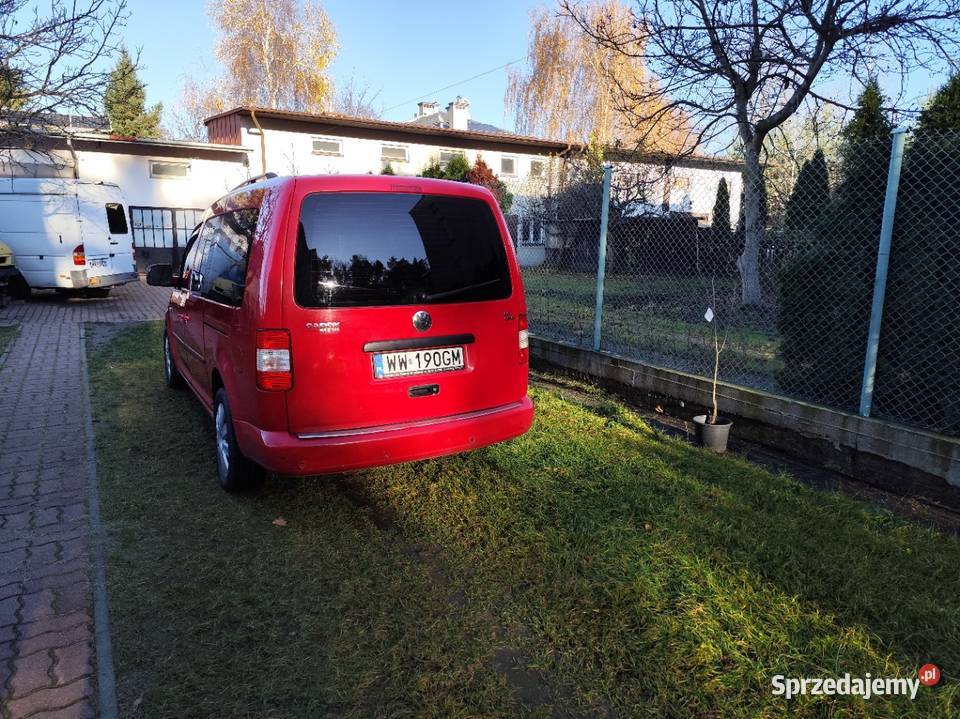 VW CADDY 16 Benzyna LPG Rok produkcji 2009