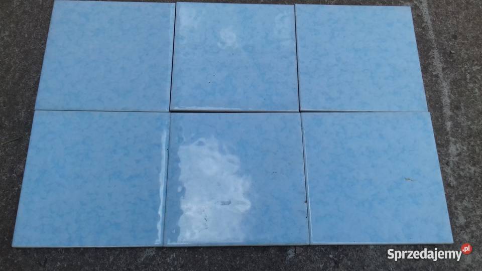 Retro plytki kuchenne 15x15 z 1965 roku firmy Lubań