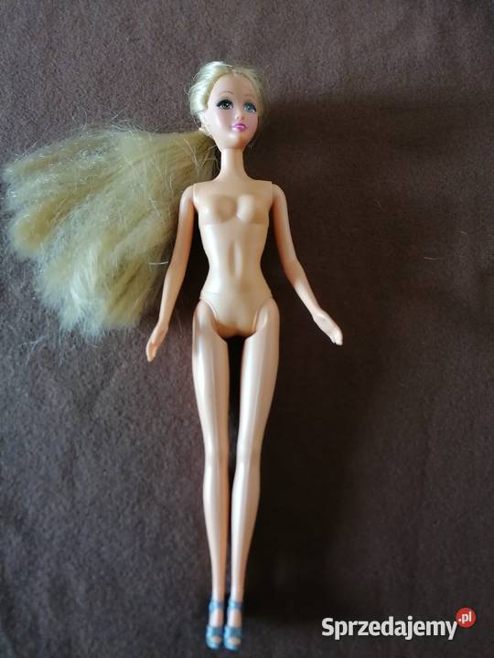 Lalka Barbie blondynka w sukience mini Lalki i akcesoria łódzkie Łódź
