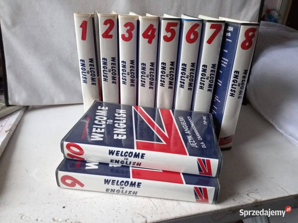 Duży kurs języka angielskiego na kasetach VHS VHS Warszawa