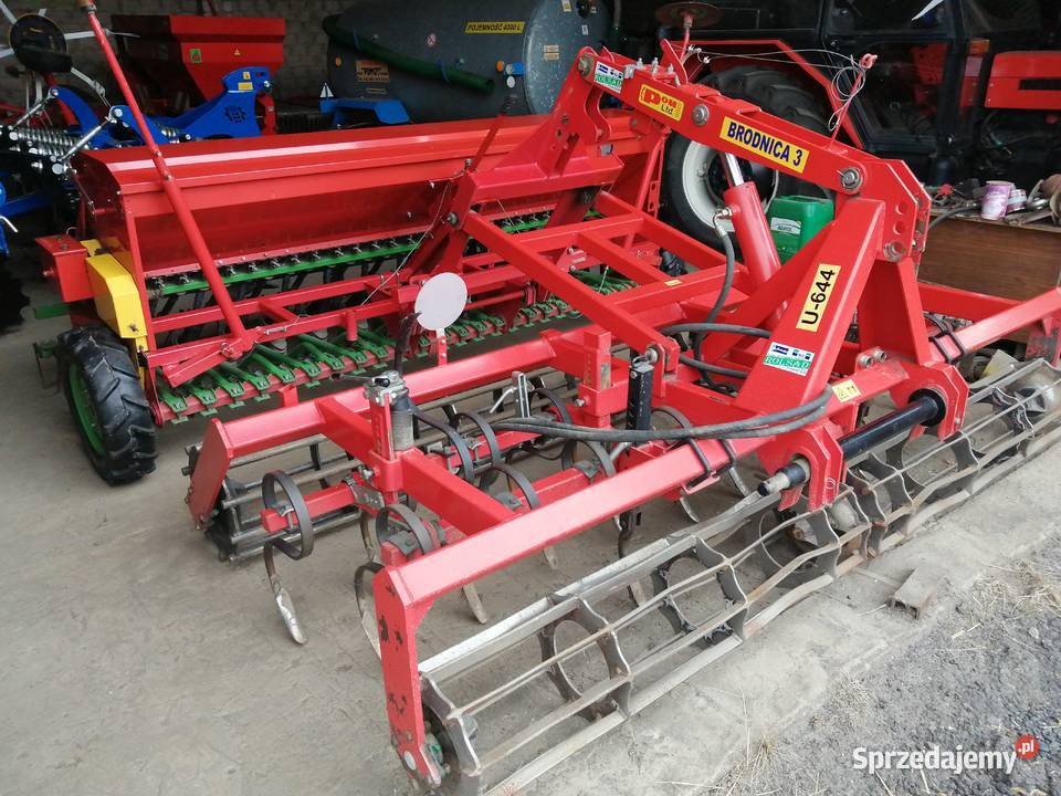 Zestaw uprawowo siewny POM Brodnica siewnik