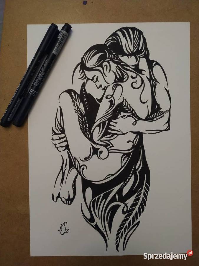 Rysunek na rękach cienk blok t A4 250 gm2 Malarstwo Warszawa sprzedam