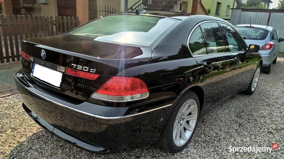 BMW 730D Czarna Limuzyna Komforty Wentylowane kujawsko-pomorskie