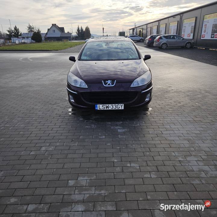 Peugeot 407 18 LPG komputer pokładowy