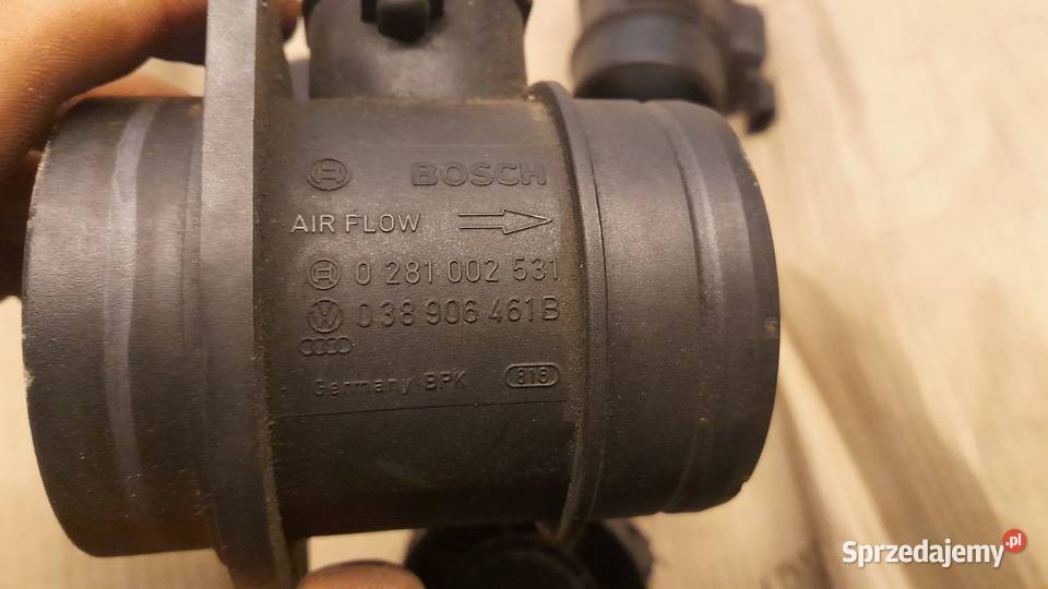 przepływka przepływomierz audi vw renault bosch Układ elektryczny silnika Lubasz