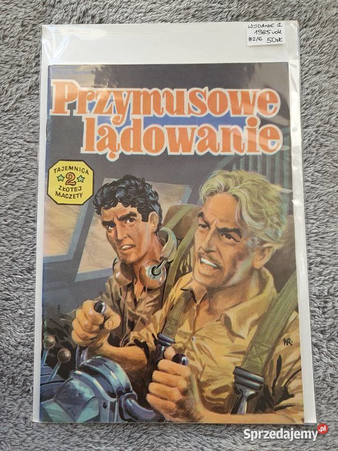 Tajemnica Złotej Maczety komplet 6 komiksów wyd Gdynia