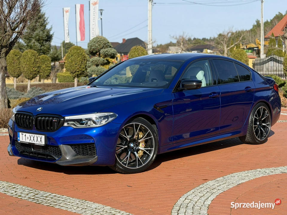 BMW M5 Competition F90 730 Salon Bezwypadkowa AC Widełki sprzedam