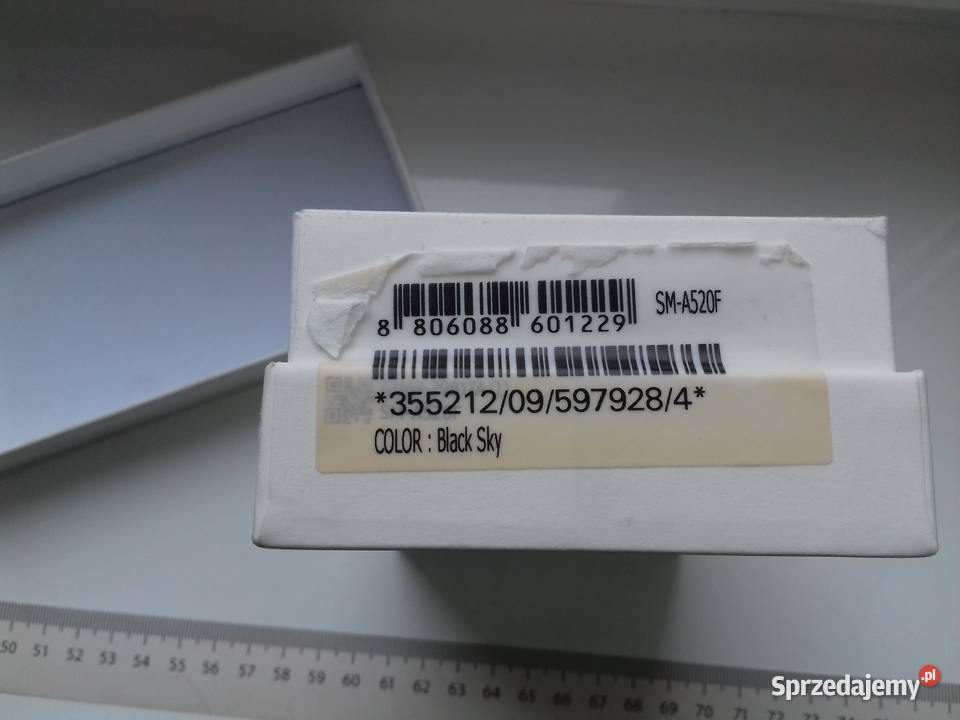 Pudełko Samsung Galaxy A5 SMA520F smartfon kujawsko-pomorskie