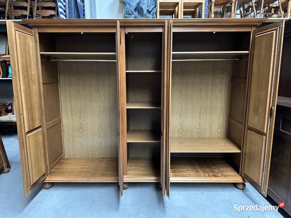 Ładna dębowa sypialnia łóżko 160 szafki komoda wielkopolskie Sławoszewek sprzedam