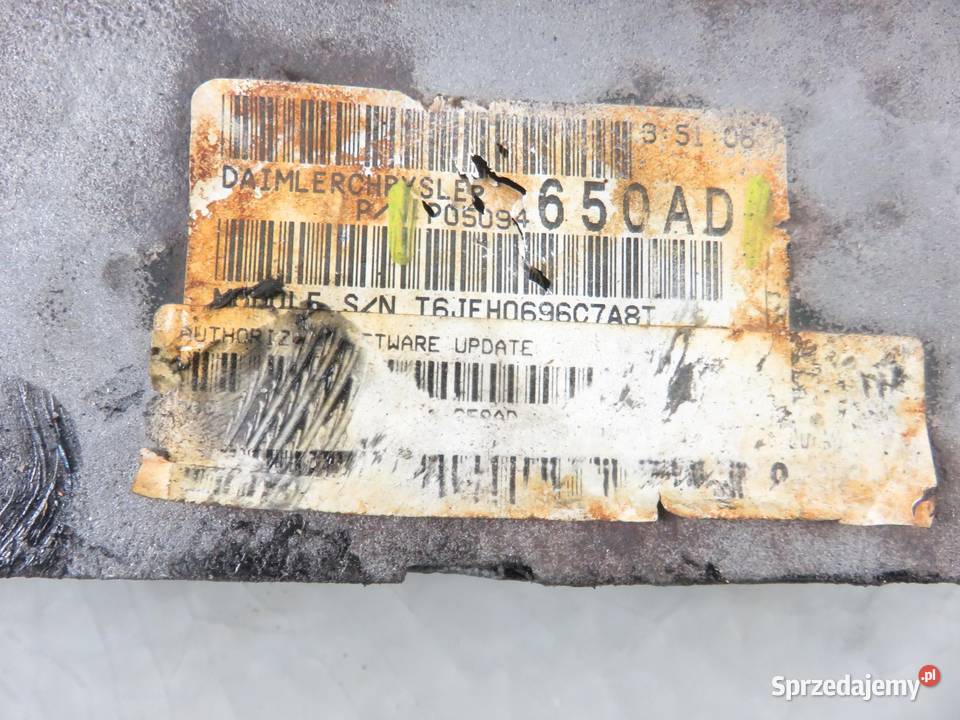 STEROWNIK CHRYSLER VOYAGER IV 38 EGH P05094650AD małopolskie