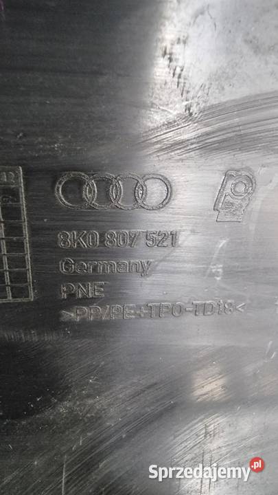 DOKŁADKA ZDERZAKA TYŁ HOKEJ AUDI A4 B8 8k0807521 sprzedam