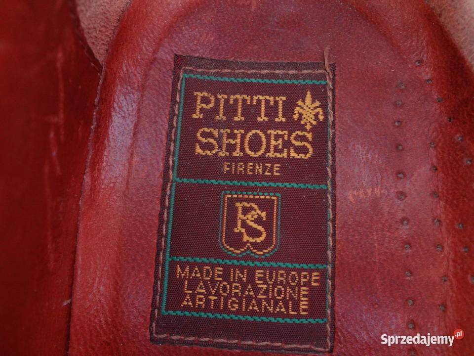 półbuty PITTI SHOES Italy skóra Półbuty dolnośląskie Wrocław