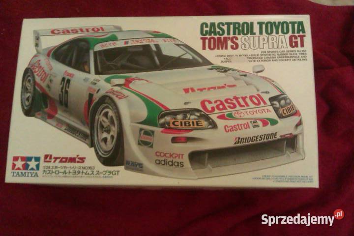 Model tamiya Castrol Toyota Toms Supra GT Warszawa