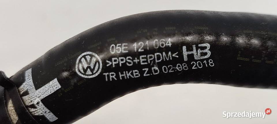 SKODA KAROQ RURA PRZEWÓD WODY 15 TSI 05E121064 sprzedam