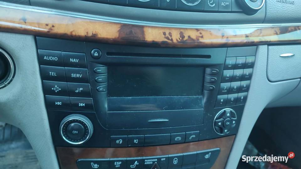 Radio nawigacja radioodtwarzacz CD Mercedes w211 Książ Wielkopolski sprzedam