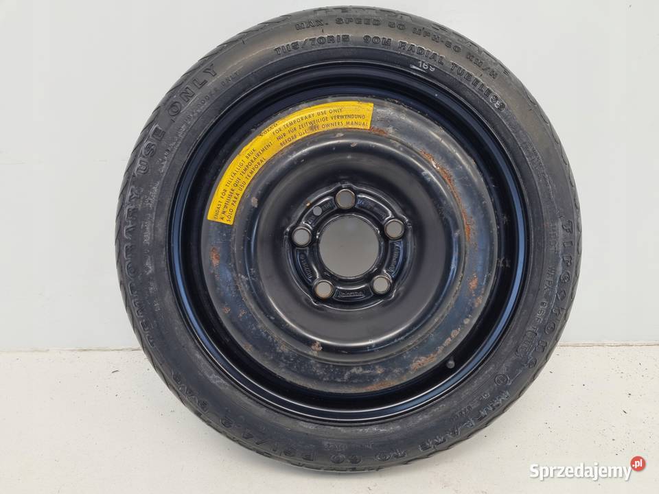 KOŁO ZAPASOWE DOJAZDOWE 11570 R15 Volvo S70 V70 lubelskie Chełm