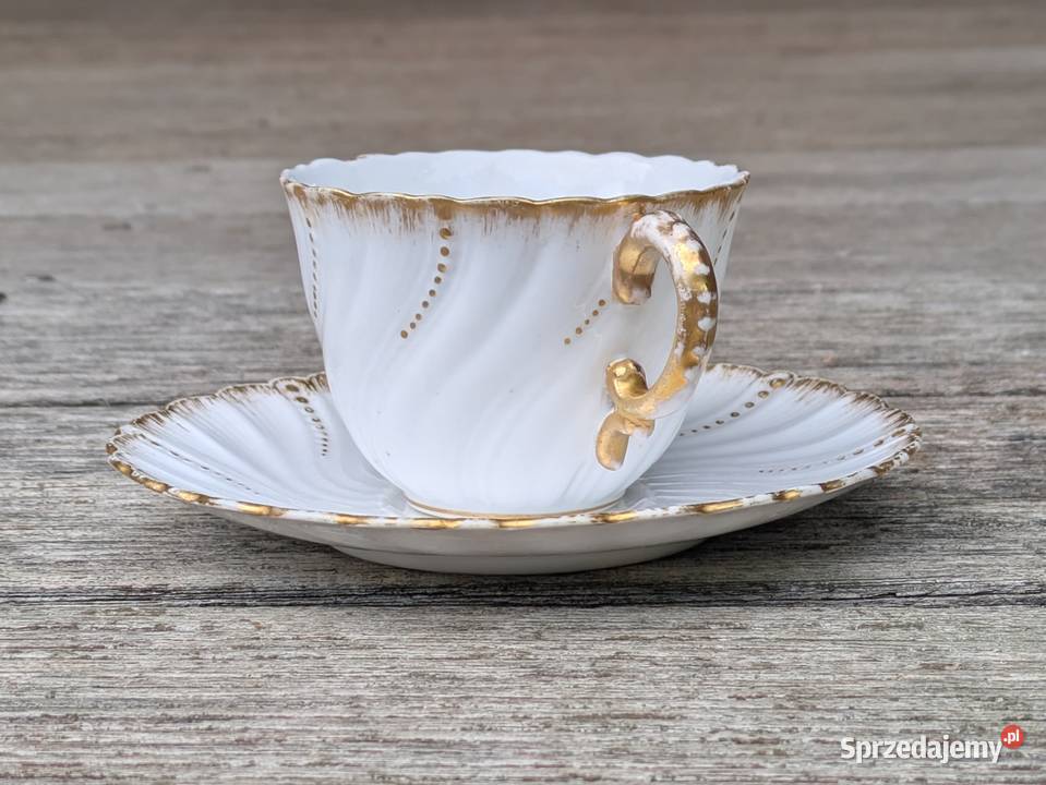 Kunsztowna Filiżanka Utzschneider Lotaryngia Legnica