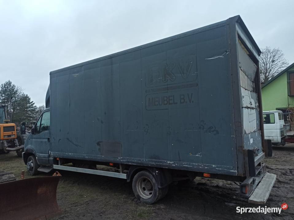 Kontener 52x22m magazyn iveco mascott Chełm