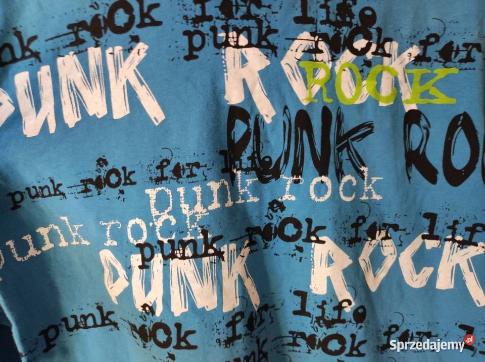 punk rock bluza z kapturem młodzieżowa casual Kielce