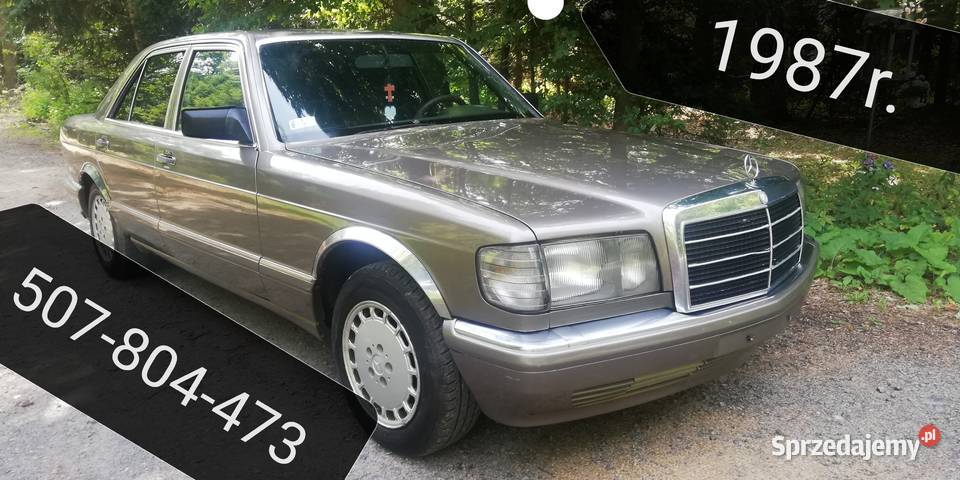 Mercedes W126 SKLASA Huta Krzeszowska