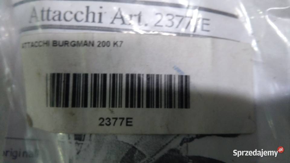 STELAŻ UCHWYT MOCOWANIE SZYBY FABBRI SUZUKI Bielsk Podlaski