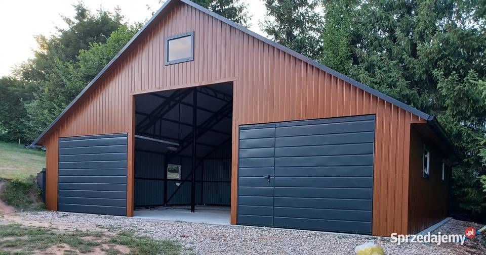 Garaż Blaszany 10x6 Wiata Magazyn Blaszany