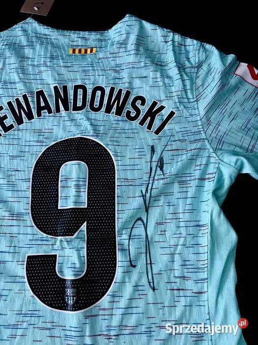 Super Koszulka NIKE FC Barcelona Lewandowski z zachodniopomorskie