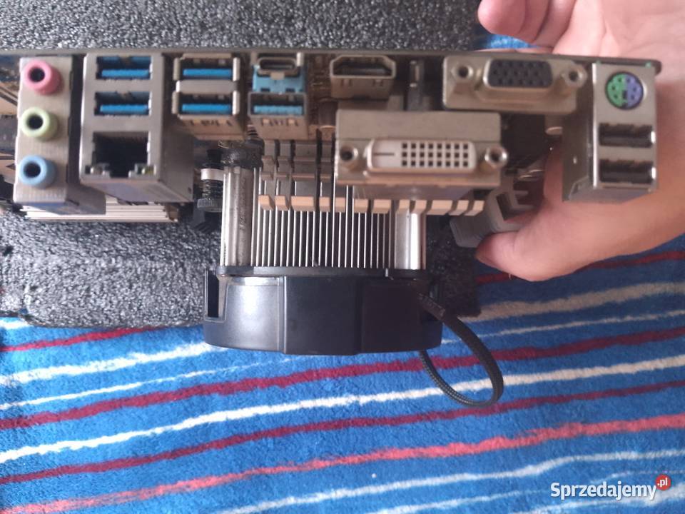 Komputer Płyta Asrock Ab350 Pro 4 Ryzen 1600 Toruń sprzedam