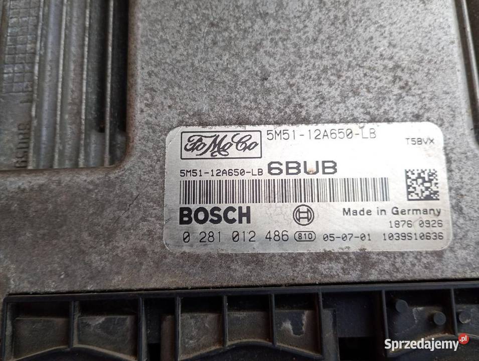 STEROWNIK SILNIKA KOMPUTER FORD FOCUS MK2 II śląskie Gliwice