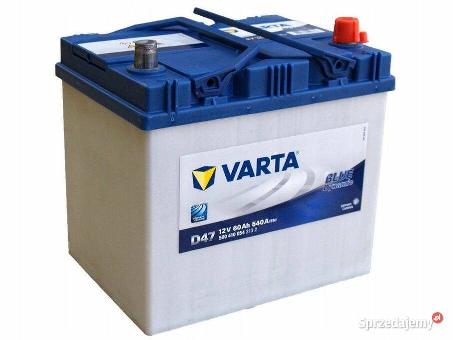 Akumulator Varta Blue D47 60Ah540A ŁÓDŹ sprzedam