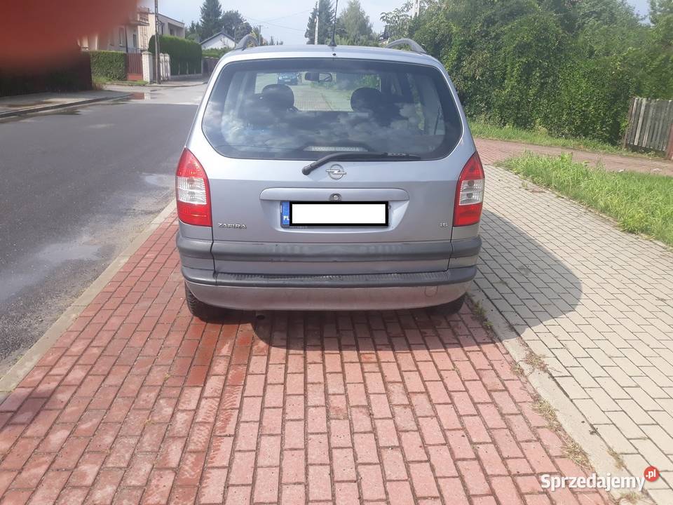 OPEL ZAFIRA A 16i 101 2004r łódzkie Zgierz