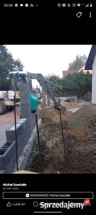 Usługi Koparkoładowarki Mecalac 12mxt