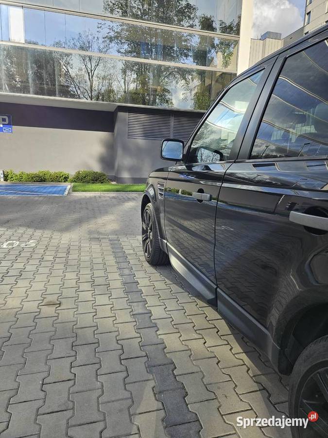 Range Rover Sport 42 V8 Supercharger skórzana tapicerka Samochody osobowe Białystok
