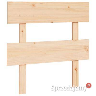 vidaXL Wezgłowie łóżka 935x3x81 lite drewno