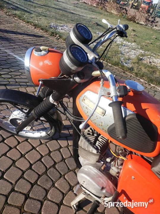 Mz ts125 z dokumentami MZ