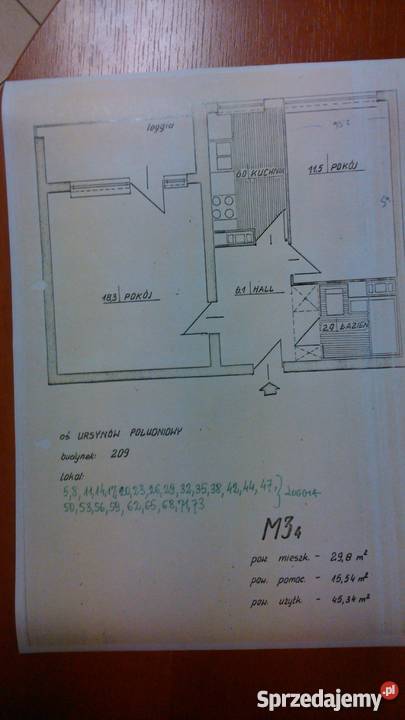 Mieszkanie 465m kw Hawajska koło metra Warszawa