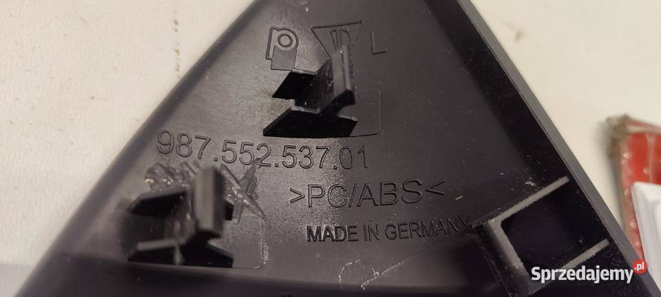 PORSCHE CAYMAN 987 ZAŚLEPKA KONSOLI 98755253701