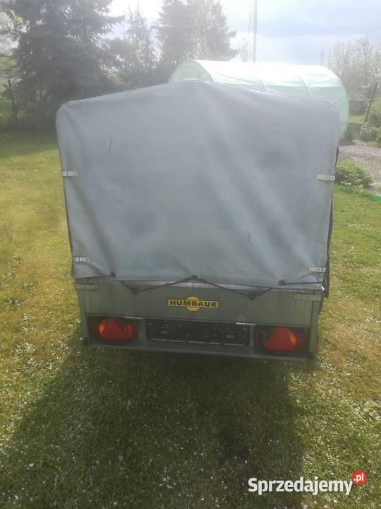 Przyczepka samochodowa marki Humbaur 750 DMC Rogoźno