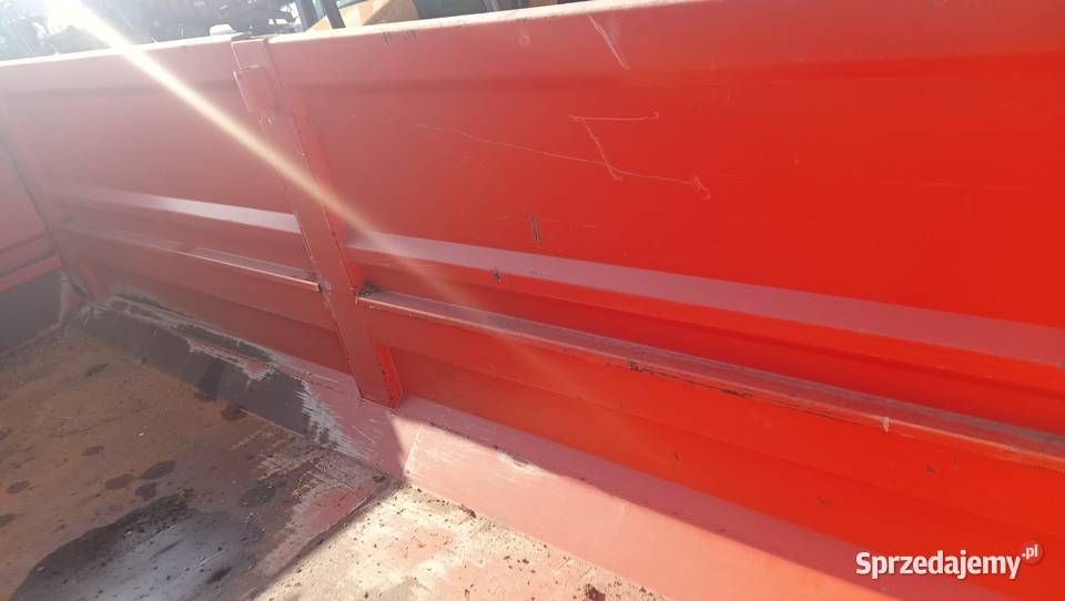 Przyczepa tandem 10 ton kimadan resor piękna nieuszkodzony Nowa Karczma