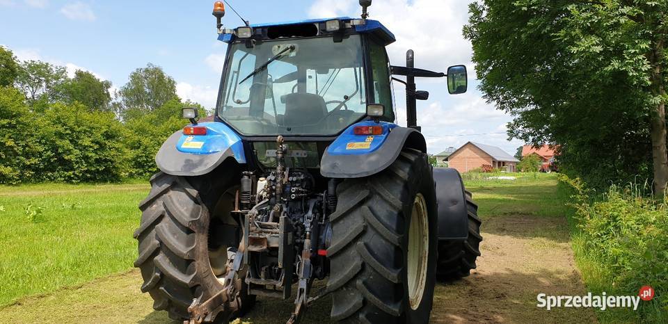 Ciągnik Holland TM165 film z pracy Zaczep górny Tarnogród