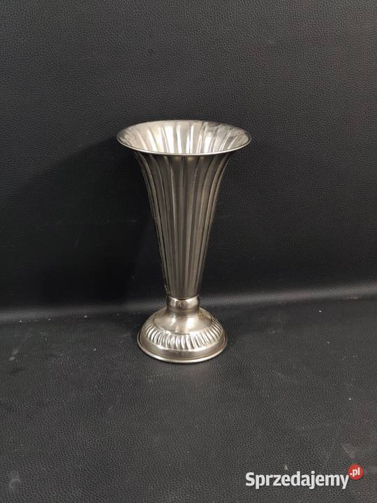 Klasyczny Wazon Platerowany w Stylu Art Deco Poddębice sprzedam