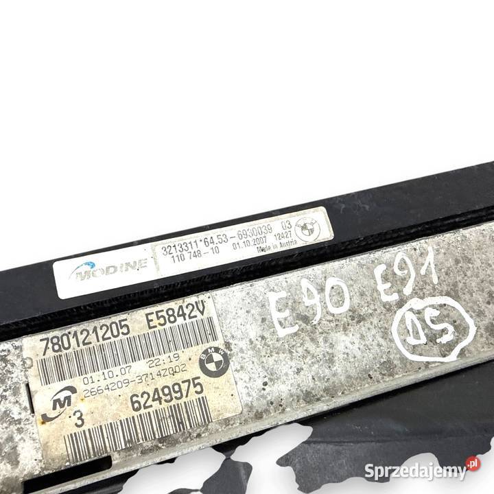 CHŁODNICE KOMPLET BMW E90 E91 20 30 D DIESEL Chełm