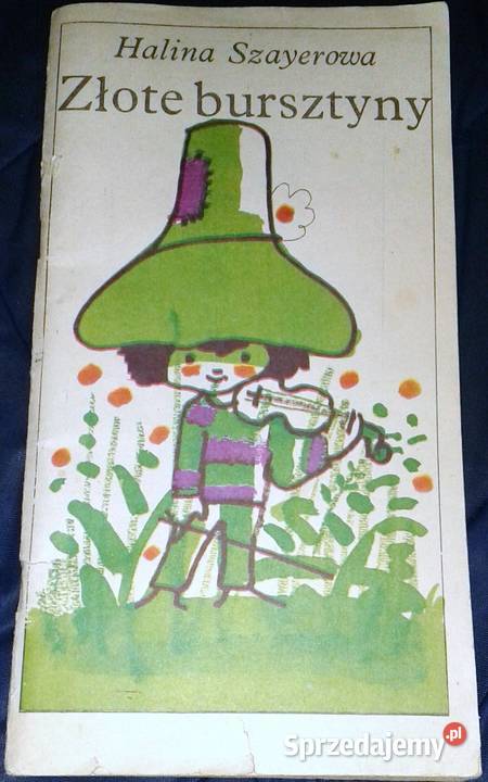 Złote bursztyny Halina Szayerowa lubelskie sprzedam