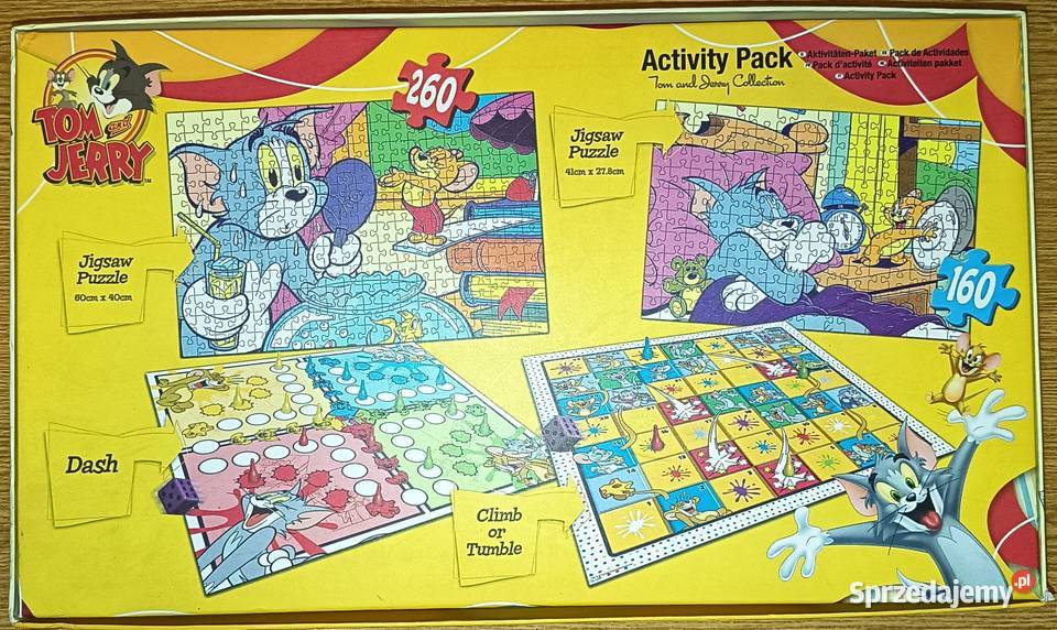 Tom And Jerry Collection Activity Pack Board Rzeszów