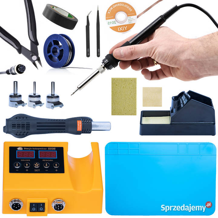 Stacja Lutownicza 2w1 OH660 Zestaw Startowy do małopolskie Ludźmierz