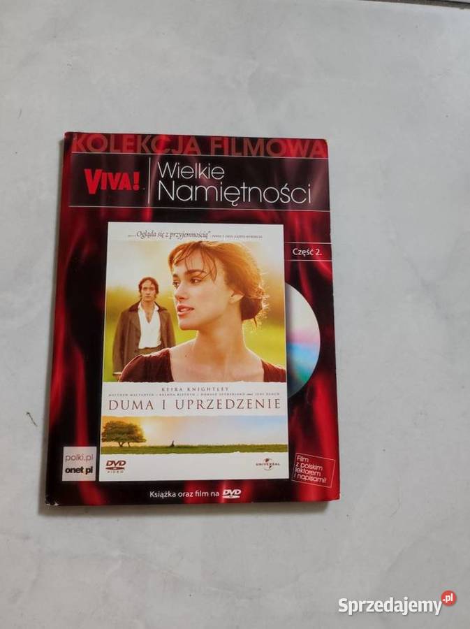 wielkie namiętności Duma i uprzedzenie film dvd Kielce
