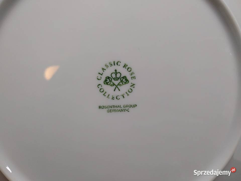 Talerz płytki Rosenthal Biała Maria 6 Kalisz