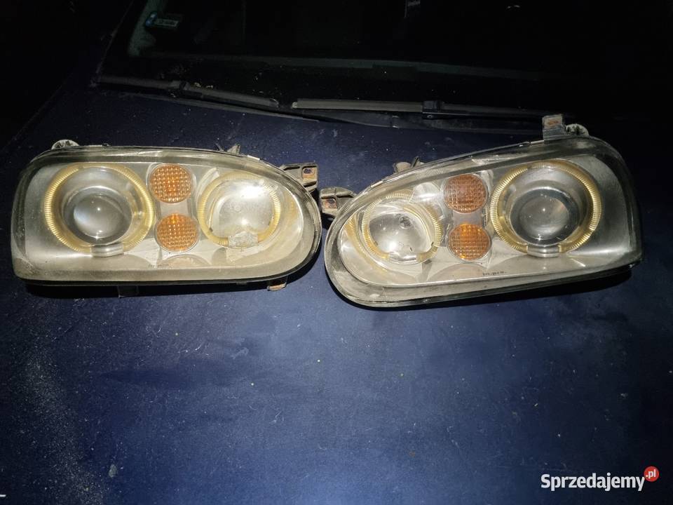 VW GOLF 3 GTI GTD InPro Lampy Hella Projektory Rok produkcji 1995 małopolskie Skawina