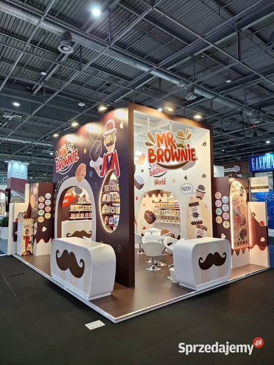 Stoiska targowe handlowe na zamówienie lady Poznań reklama